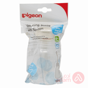 Pigeon Weaning Bottle with Spoon 120ml