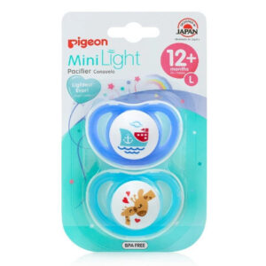 Pigeon MiniLight Pacifier/Dummy Twin Pack Large Assorted
