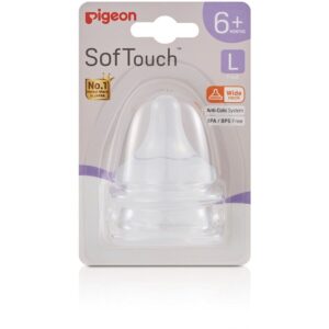 Pigeon Softouch BPP Peristaltic Plus Teat L (2pcs)