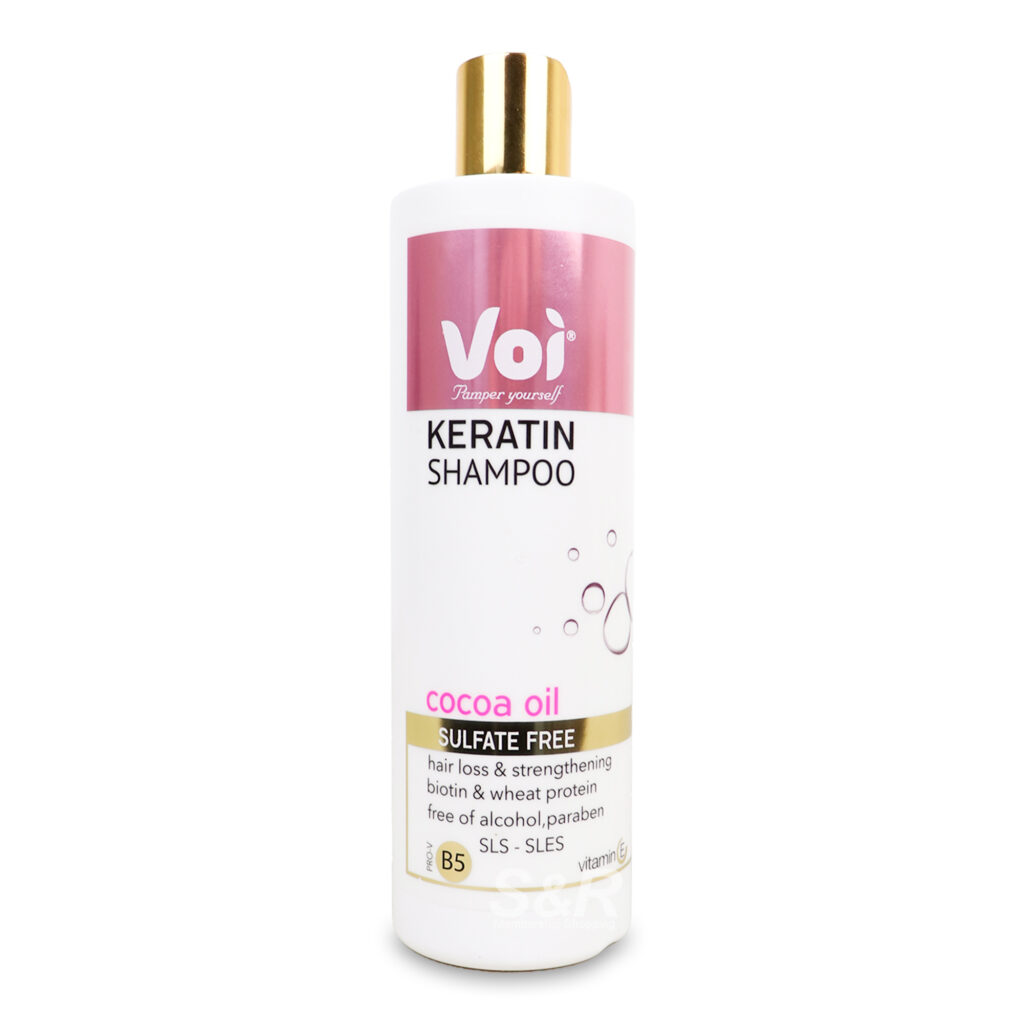 Voi Keratin Shampoo Cocoa Oil 400mL-gYWYVki74V