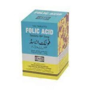 Zafa Folic Acid 5mg 100 Tabs
