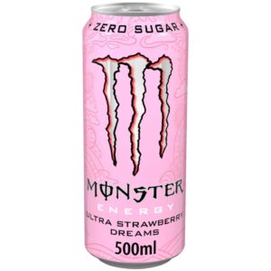 Monster Zero Ultra Strawberry Dream Energy Drink