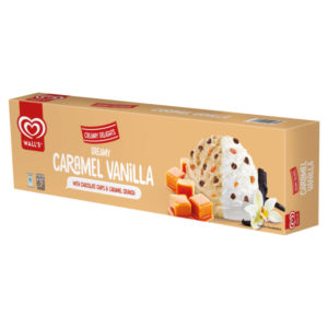 Walls Bar 800ml Caramel Vanilla