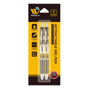 Wbm Gel Pen Retractable 2s