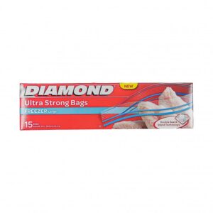 Diamond Freezer Bags L 15s