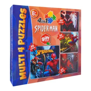 4 Puzzles Spider Man
