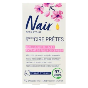 Nair Face & Bikini Strips 40s