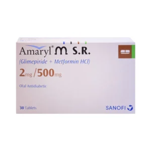 AMARYL MSR 1MG/500MG TAB