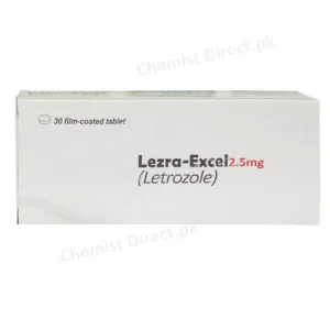 Lezra Excel 2.5mg Tab box