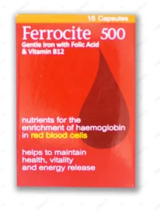 Ferrocite 500 15cap