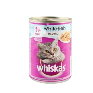 Whiskas Tin White Fish Jelly