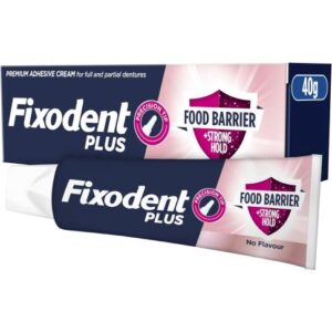Fixodent Cream 40g Food Barrier