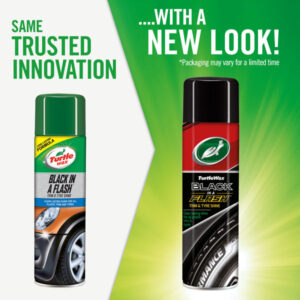 Turtle Wax Spray 500ml Black in Flash