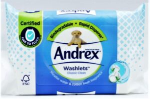 Andrex Wipes classic clean