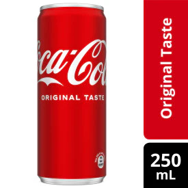 Coke Slim Can 250ml