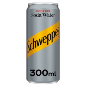 Schweppes Soda Water Can 300ml