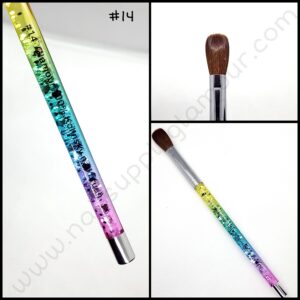 Aqua Makeup Brush 14