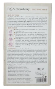 Rica Face Strip 8s Bluebery