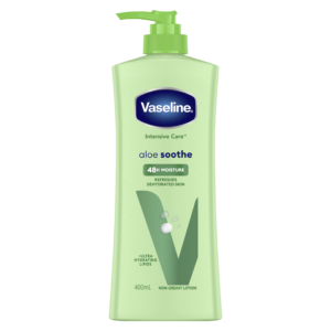 Vaseline Lotion 400ml Aloe Sa