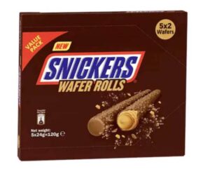Wafer Roll 5s Snickers
