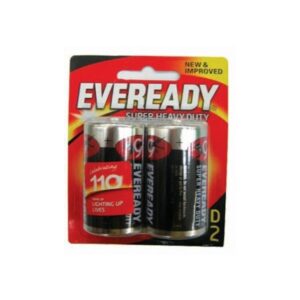 Eveready D Size 2s