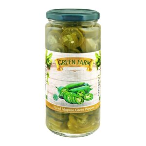 Gf Sliced Green Jalapeno 450g