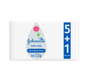Johnsons Soap 125g White
