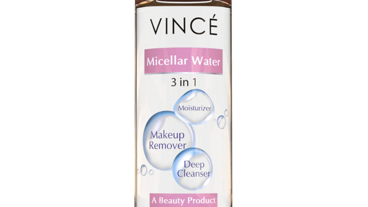 Vince Micellar Water 3 in 1 Makeup Remover 160ml