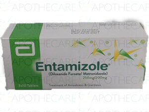 Entamizole 250/200mg tab