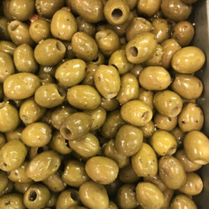 Italia Pitted Green Olives 110g