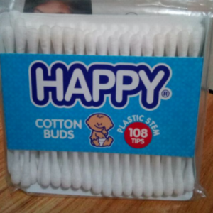 Happy Cotton Buds 100s Wood