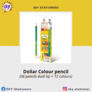 Colour Pencils 6s Dollar