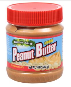 Natures Peanut Butter 340g Creamy