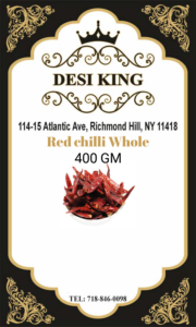 ak Red Chilli Whole 100g