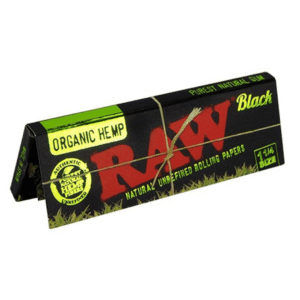 Smoking Raw Black Hemp