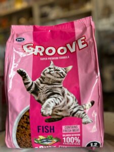 Groove Cat Food 450g Fish