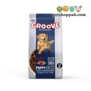 Groove Puppy Food 1.2kg Beef