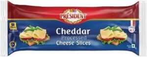 Dl Cheddar Cheese Slice 10s