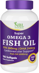 Nb Fish Oil plus omega 3 1000mg 145s