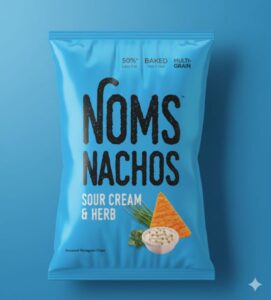 Noms Nachos Sour Cream&Herb 64g