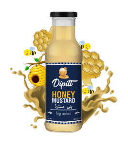 Dipitt Honey Mustard 300g