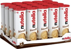 Nutella Bisc 166g 12s