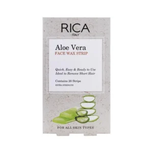 Rica Face Strip 20s Aloe Vera