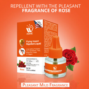 Wbm Mosquito liquid 45ml Rose