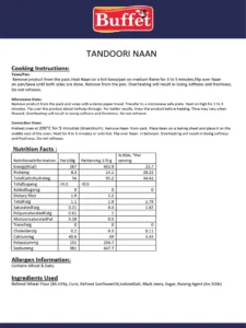 Bp Tandoori Naan 5s