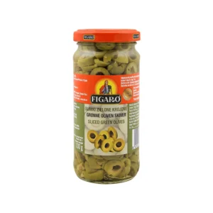 Figaro Sliced Green Olives 130/240g