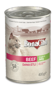 Bonacibo cat Tin 395g Beef