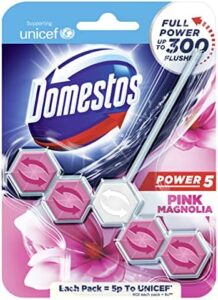 Domestos Toilet Block Pink Magnolia
