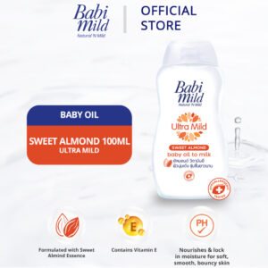 Babi Mild Oil 100ml Almond