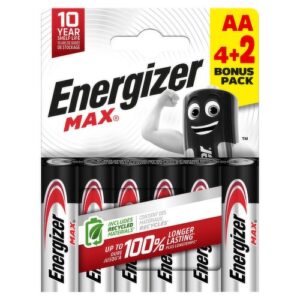 Energizer Aa 4+2